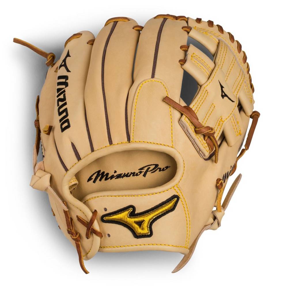 Mens Mizuno Pro Infield 11.75" - Deep Pocket Baseball Gloves Brown Philippines (EIKTLM801)